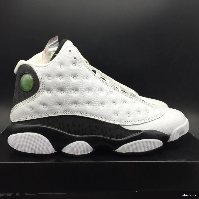 Rep TB 13 mens white  RETRO AIR AND SNGL DAY RESPECT